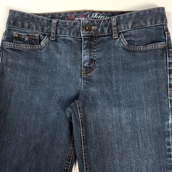 TOMMY HILFIGER Skinny Fit Comfort Stretch Denim Jeans Women's Size 4 Medium Blue - Picture 4 of 13